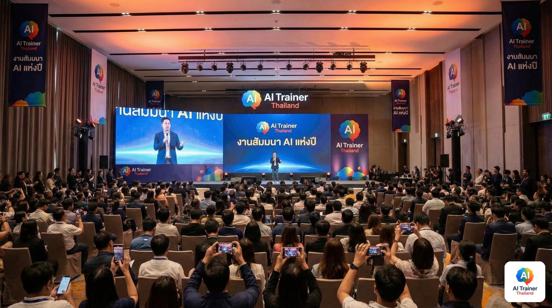 งานสัมมนา AI โดย AI Trainer Thailand