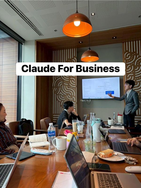 คลาสอบรม Claude สำหรับการทำงานในองค์กร